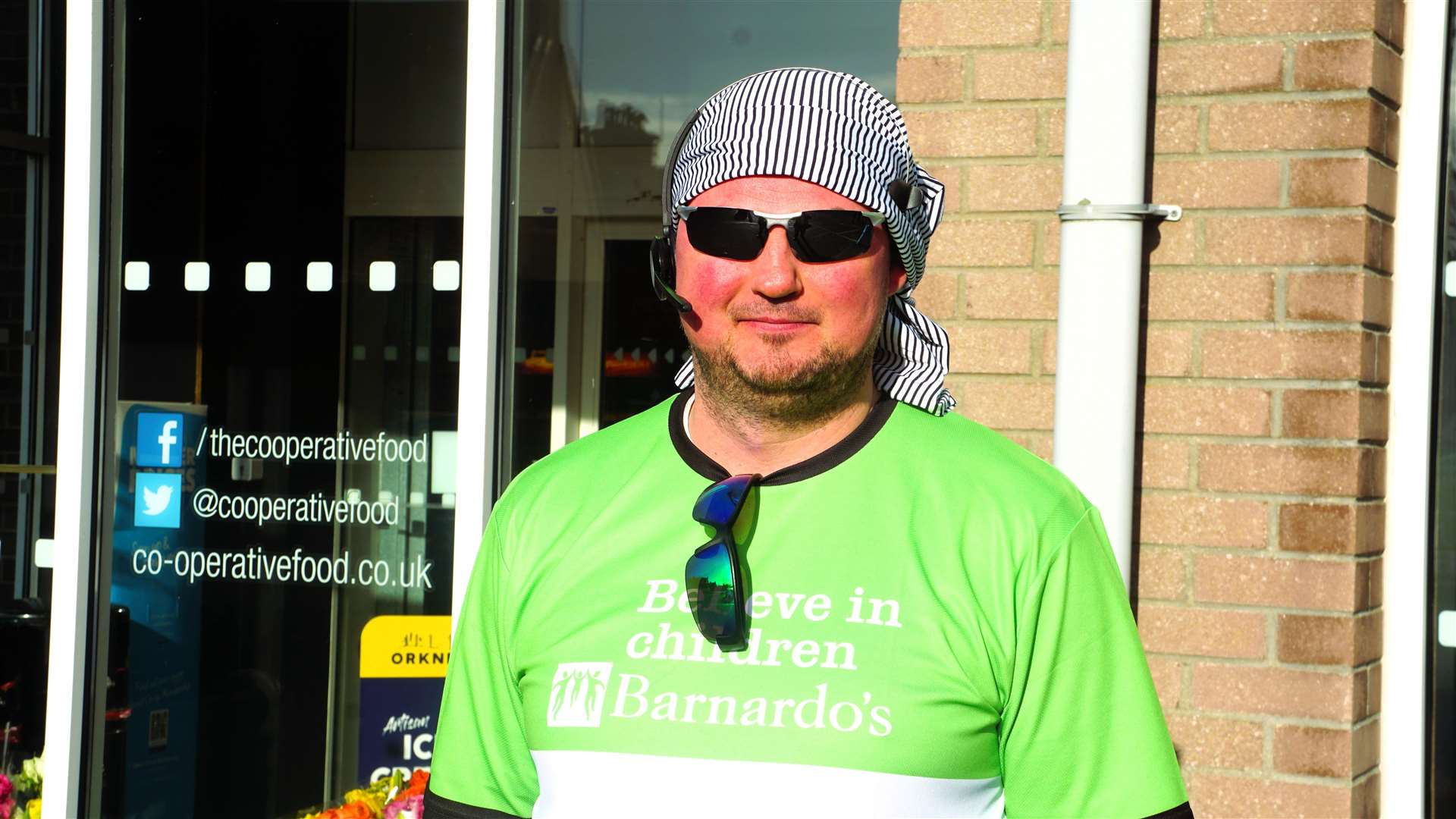 Wick Coop manager Modris Karklins will need his sunglasses for his trek into the Sahara desert. Picture: DGS