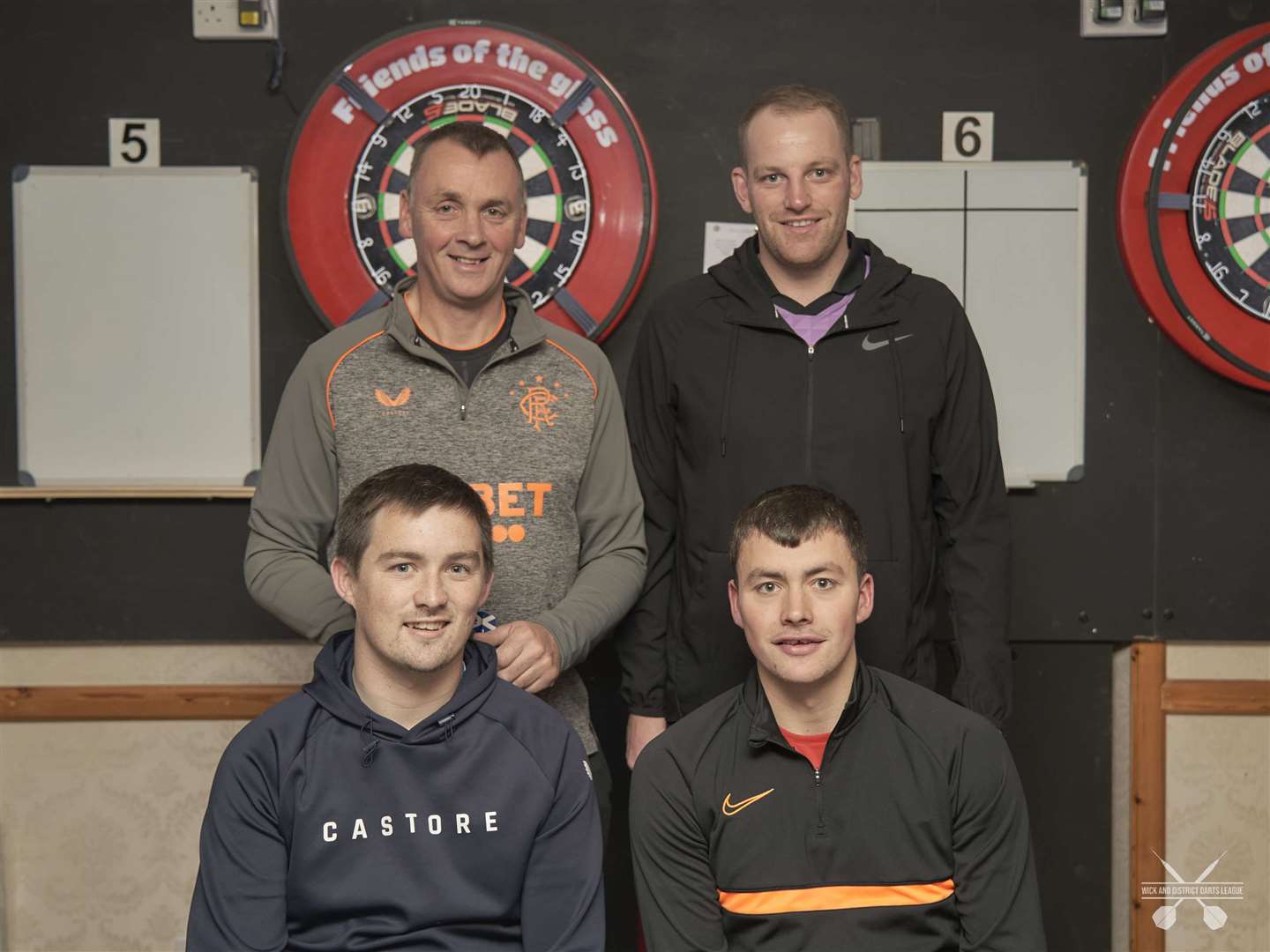 The Seaforth team in Wick and District Darts League. Picture: Saulius Kazakauskas