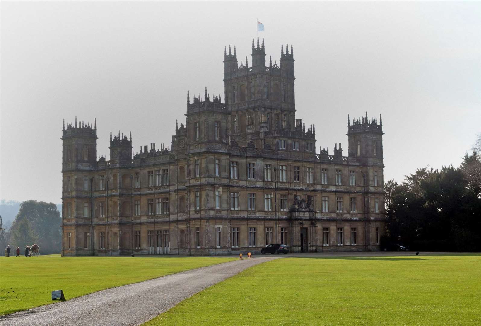 Highclere Castle – the setting of Downton Abbey – will benefit from the funding (Steve Parsons/PA)