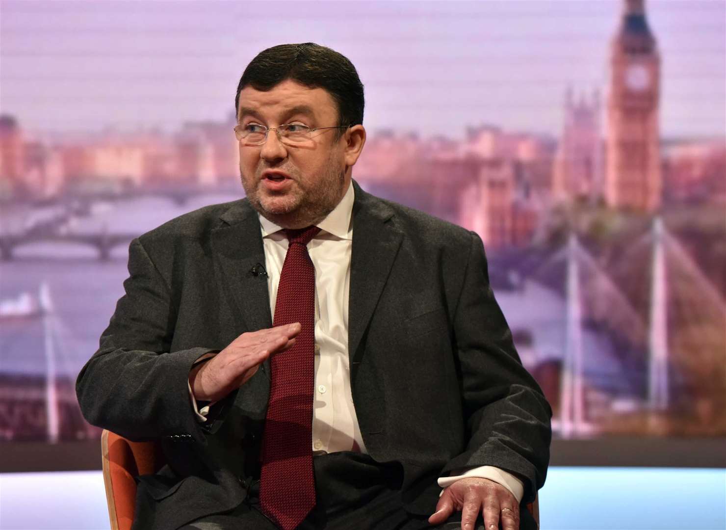 Chris Hopson, chief executive of NHS Providers (Jeff Overs/BBC)