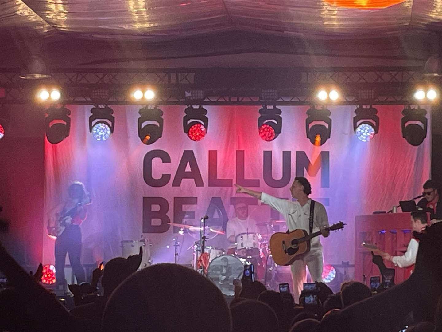 Singer/songwriter Callum Beattie is 'a huge talent'.