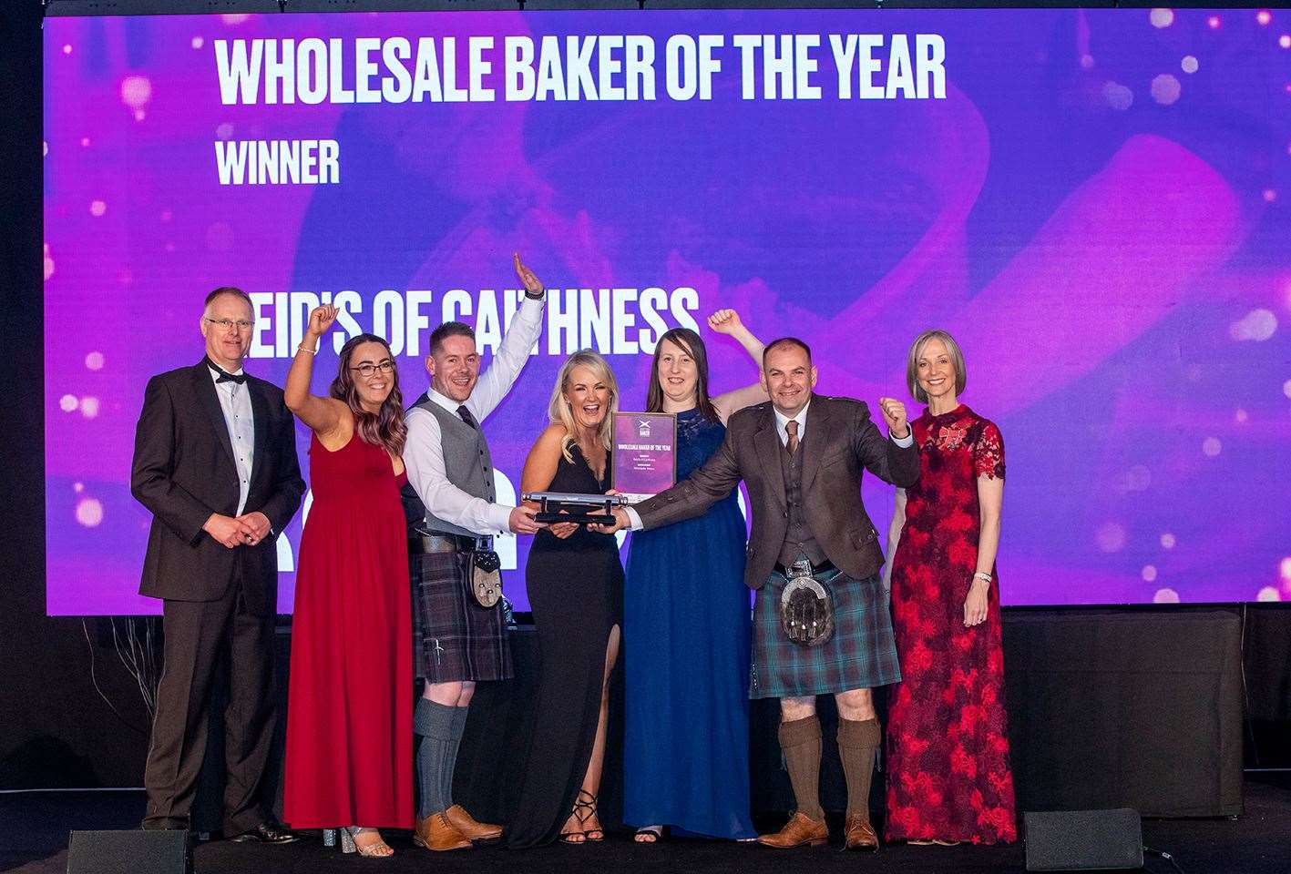 Reid's of Caithness won the Wholesale Baker of the Year award