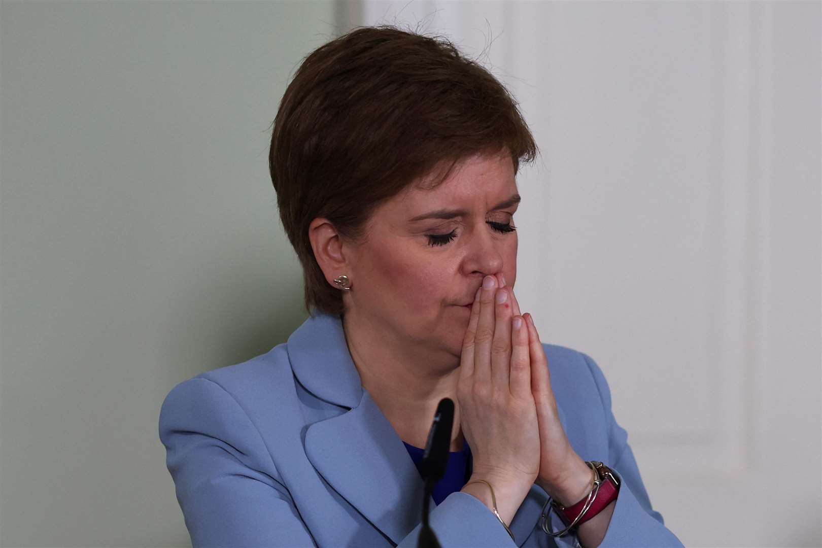 Nicola Sturgeon promised on update on how she will progress plans to hold a referendum ‘very soon’ (Russell Cheyne/PA)