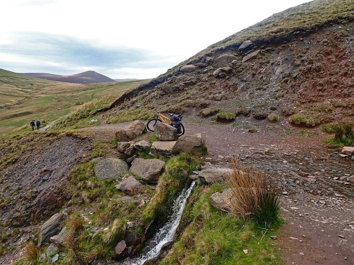 Exploring the ‘Back of Skiddaw’ route.