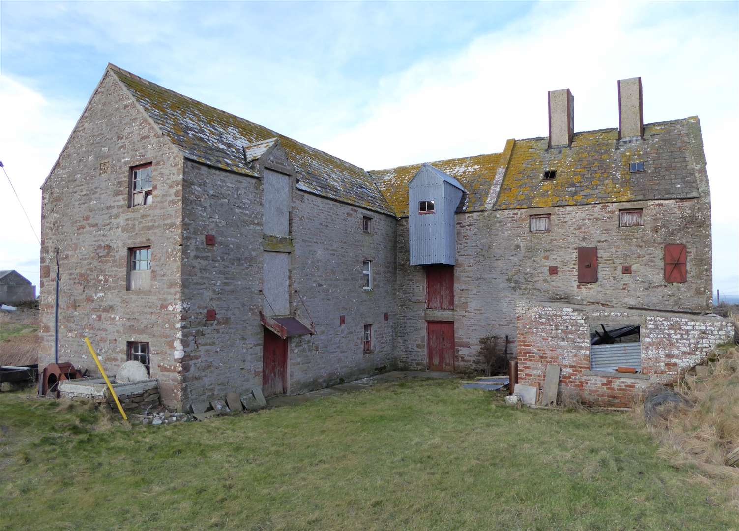 The historic mill at John O’Groats. The trust behind the mill's refurbishment has been awarded £50K. Picture: Doreen Leith