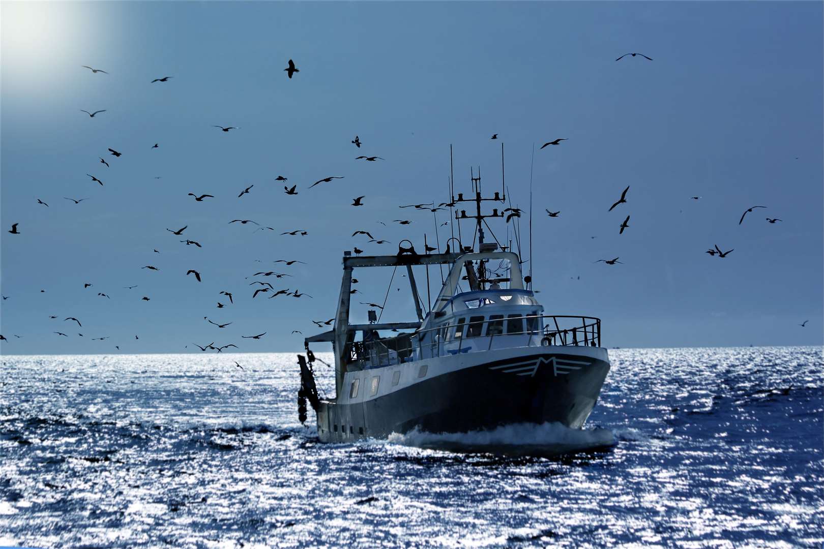 The new report says 56 per cent of Scottish waters could be closed to the fishing fleet by mid-century if the industry continues to be 'marginalised'.