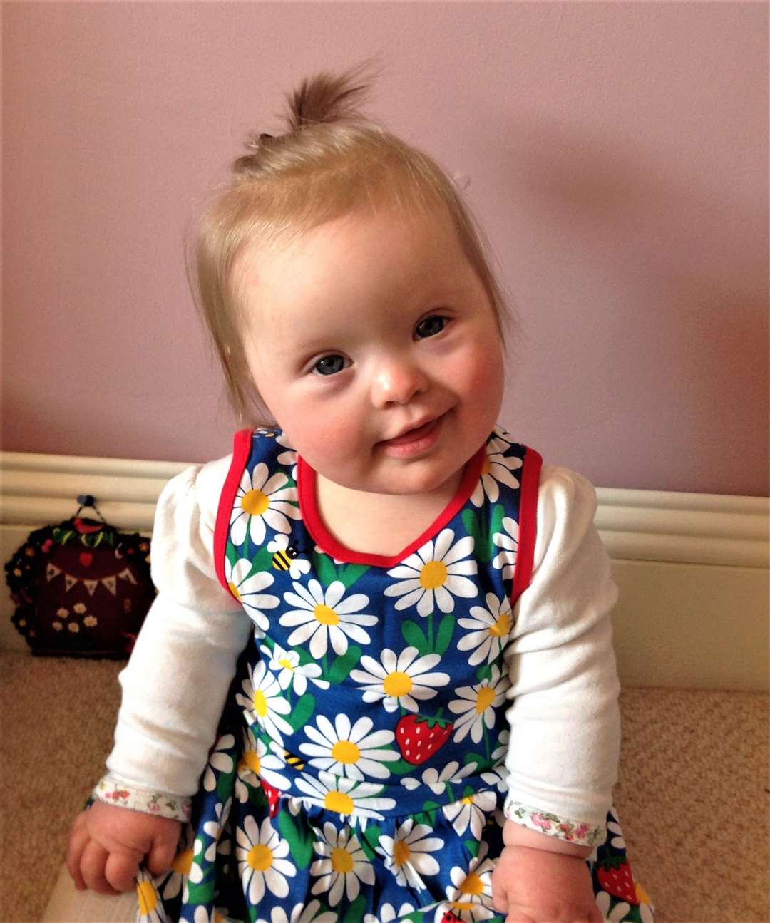 Scye's daughter Daisy was born with Down Syndrome last year.