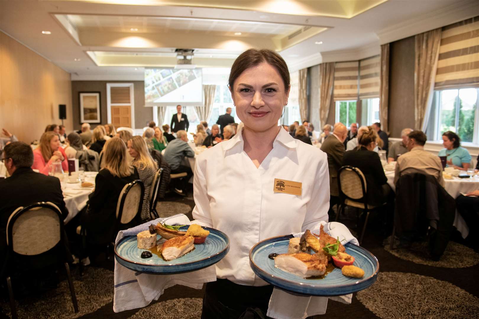 The event at the Kingsmills Hotel included a delicious lunch.