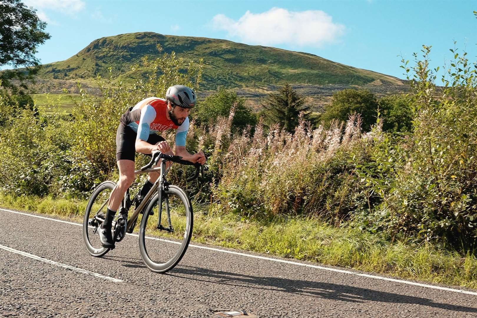 Gavin Dempster of Torvelo Racing in action ahead of his NC500 record attempt