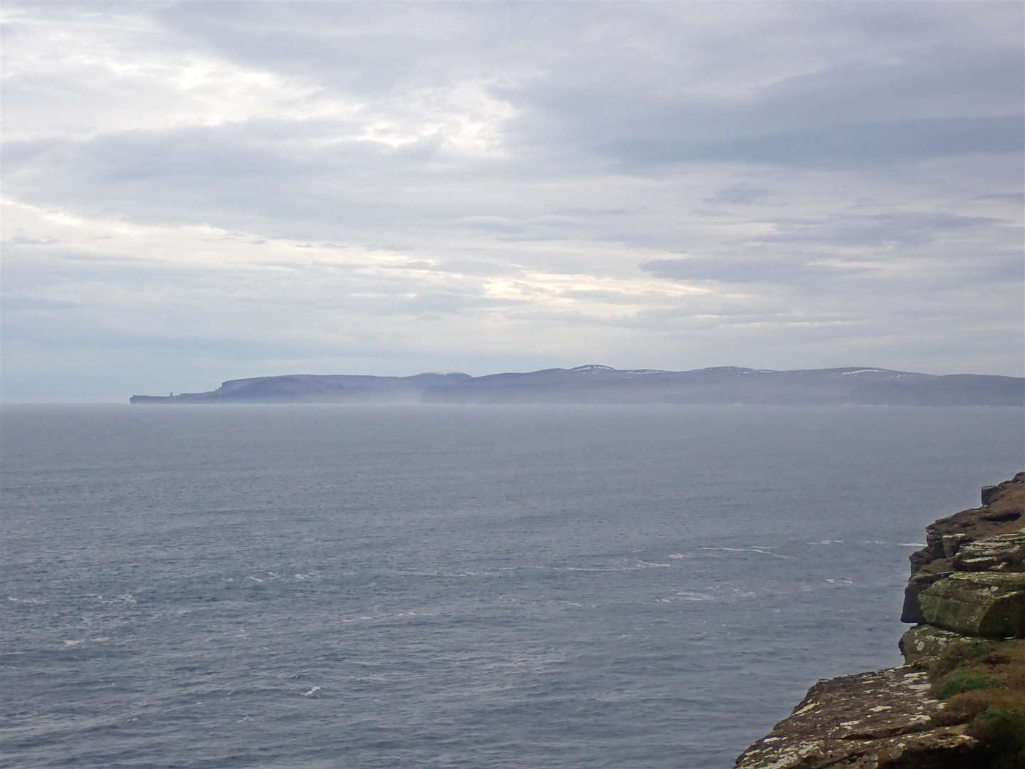 The view to Hoy from Dunnet Head.