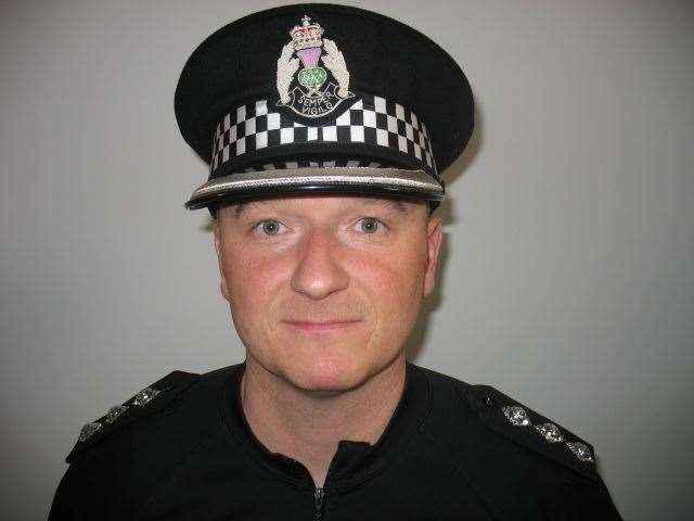 Jamie Wilson is the new area commander for the north Highlands