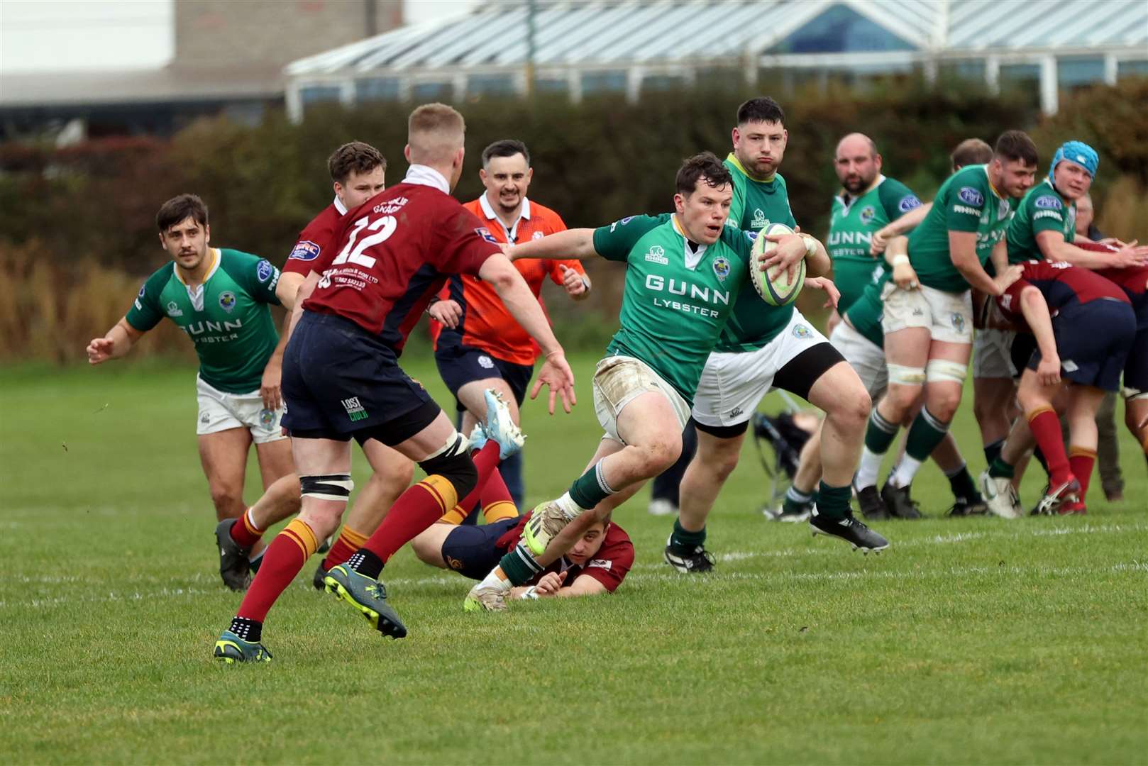 Charlie Quinn is set to miss out this weekend because of a knee knock he picked up in the Greens' recent victory over Panmure. Picture: James Gunn