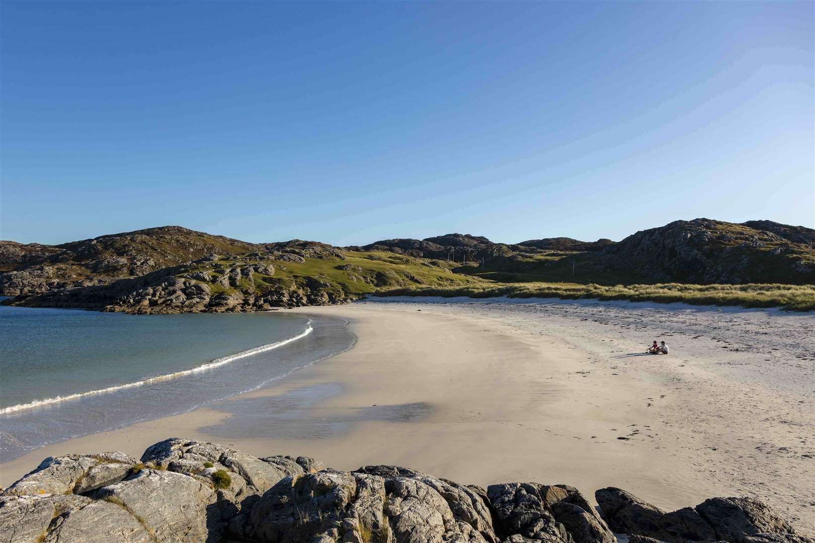 Achmelvich beach, an example of the type of place which could be explored by tourists staying longer in the north. Picture: Steven Gourlay Photography Ltd