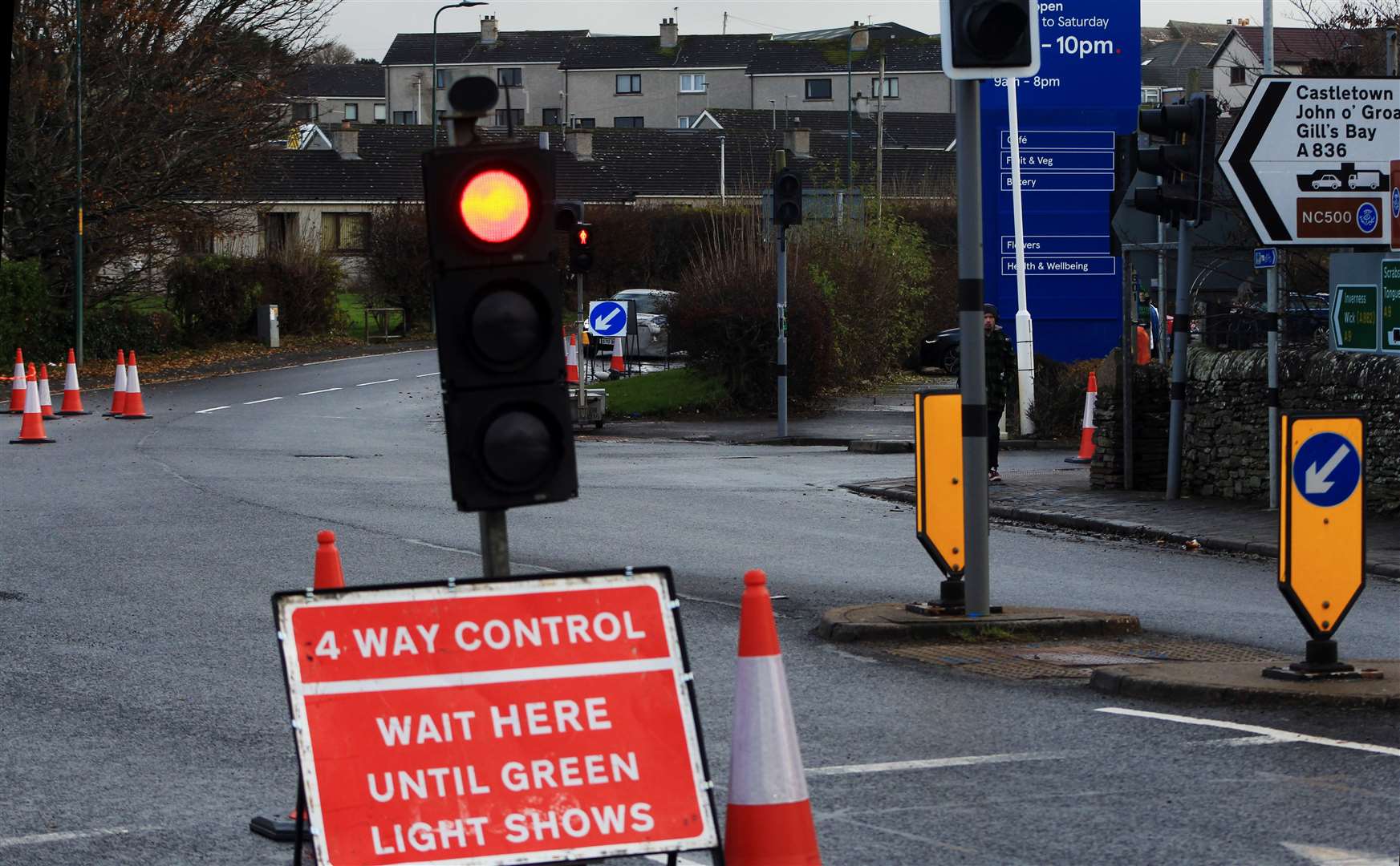 The roadworks are expected to last 14 weeks.