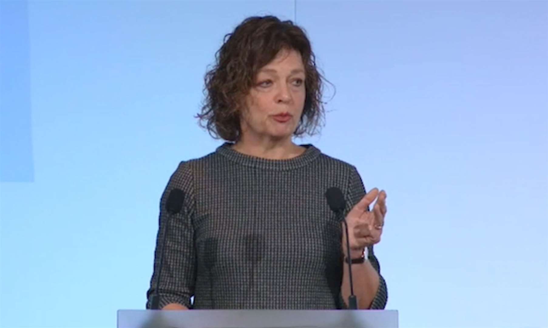 Professor Julia Waters speaks at the National Association of Head Teachers’ annual conference (NAHT/PA)