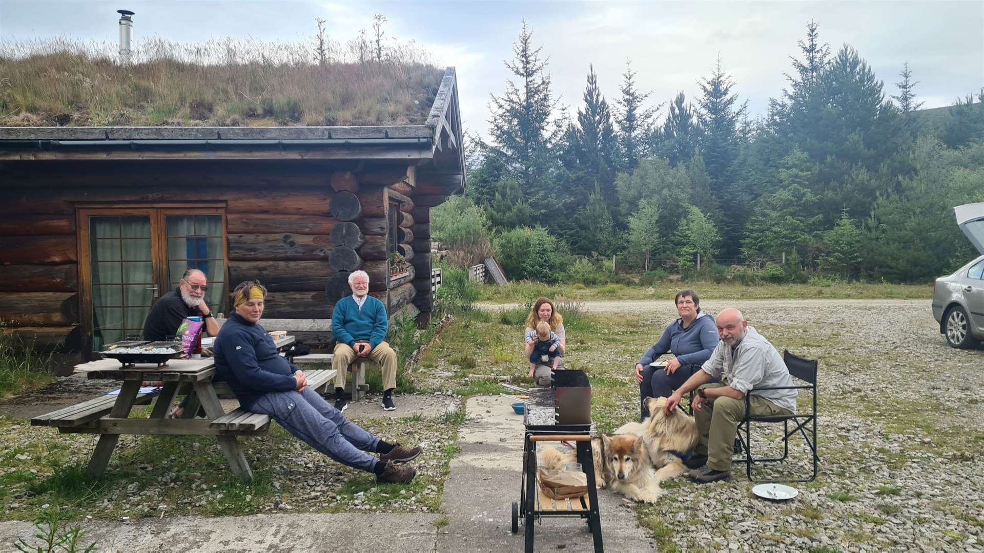 Members of the Caithness Mountaineering and Ski Club at their recent get together.