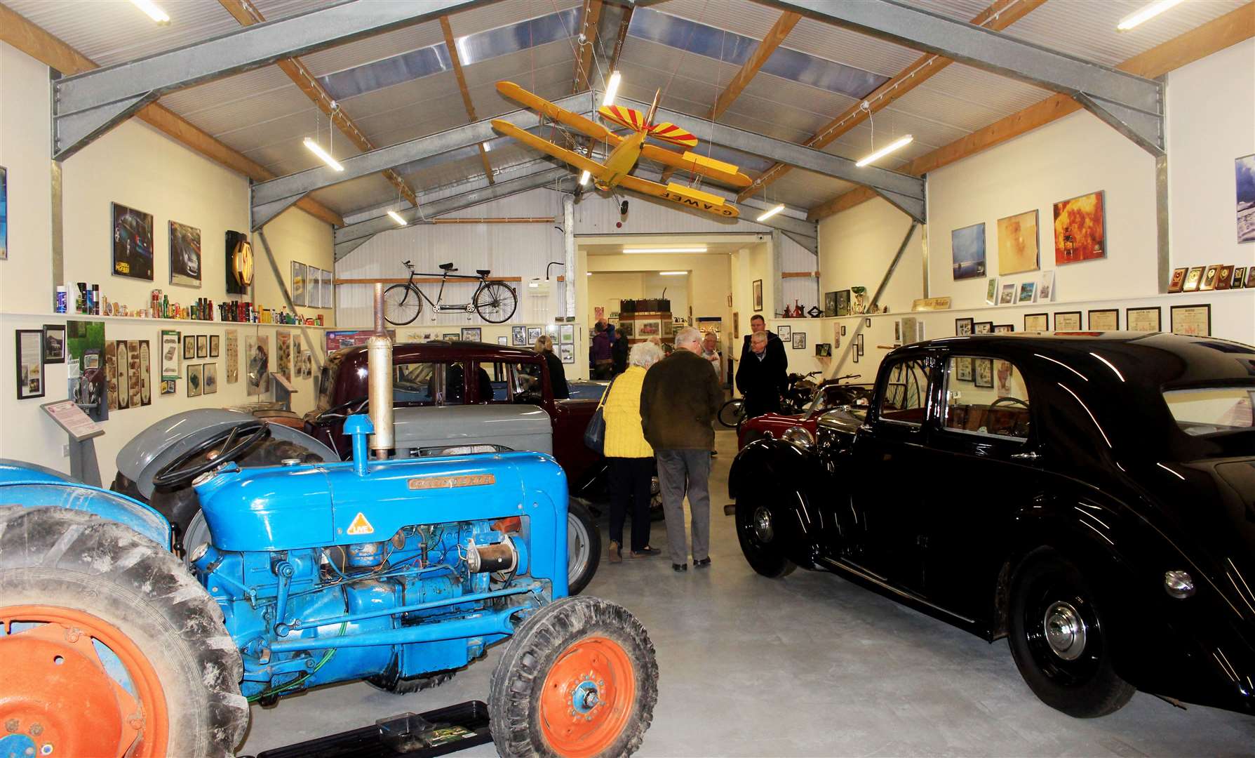 Halkirk Heritage and Vintage Motor Centre during the preview evening on Friday. Picture: Alan Hendry