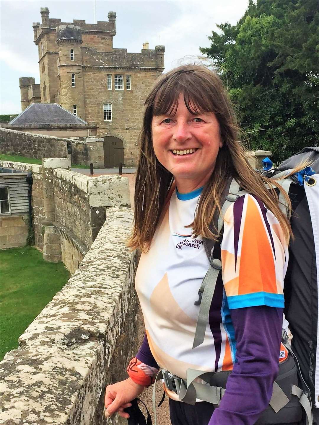Karen Penny is due to restart her long-distance charity walk around Britain.