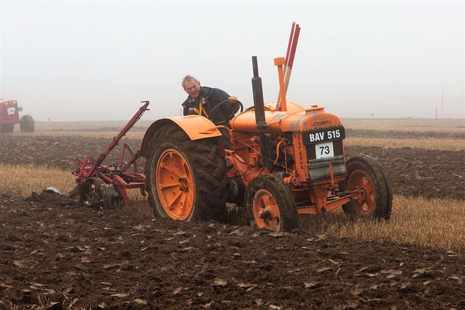 Richard MacWilliam, Muir of Ord competing in the vintage trailing section with his McCormick-Deering plough and Fordson N tractor. Photo: Robert MacDonald/Northern Studios