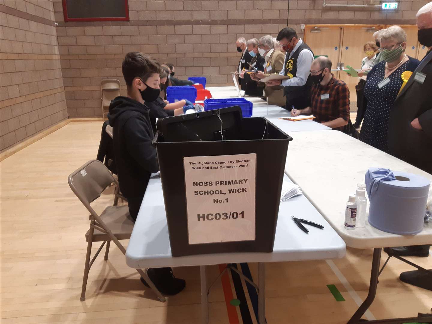 Counting for a by-election for a Wick seat took place in Inverness. A full council election takes place in May.