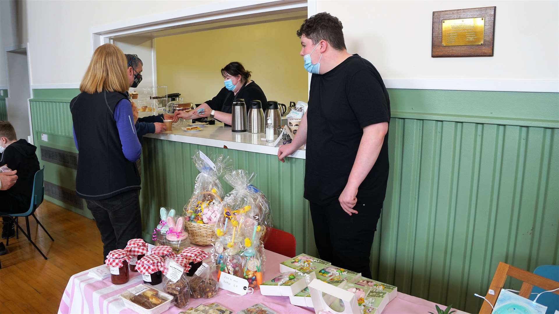 Kat's Kups 'n' Kakes provided refreshments and snacks on the day: Picture: DGS
