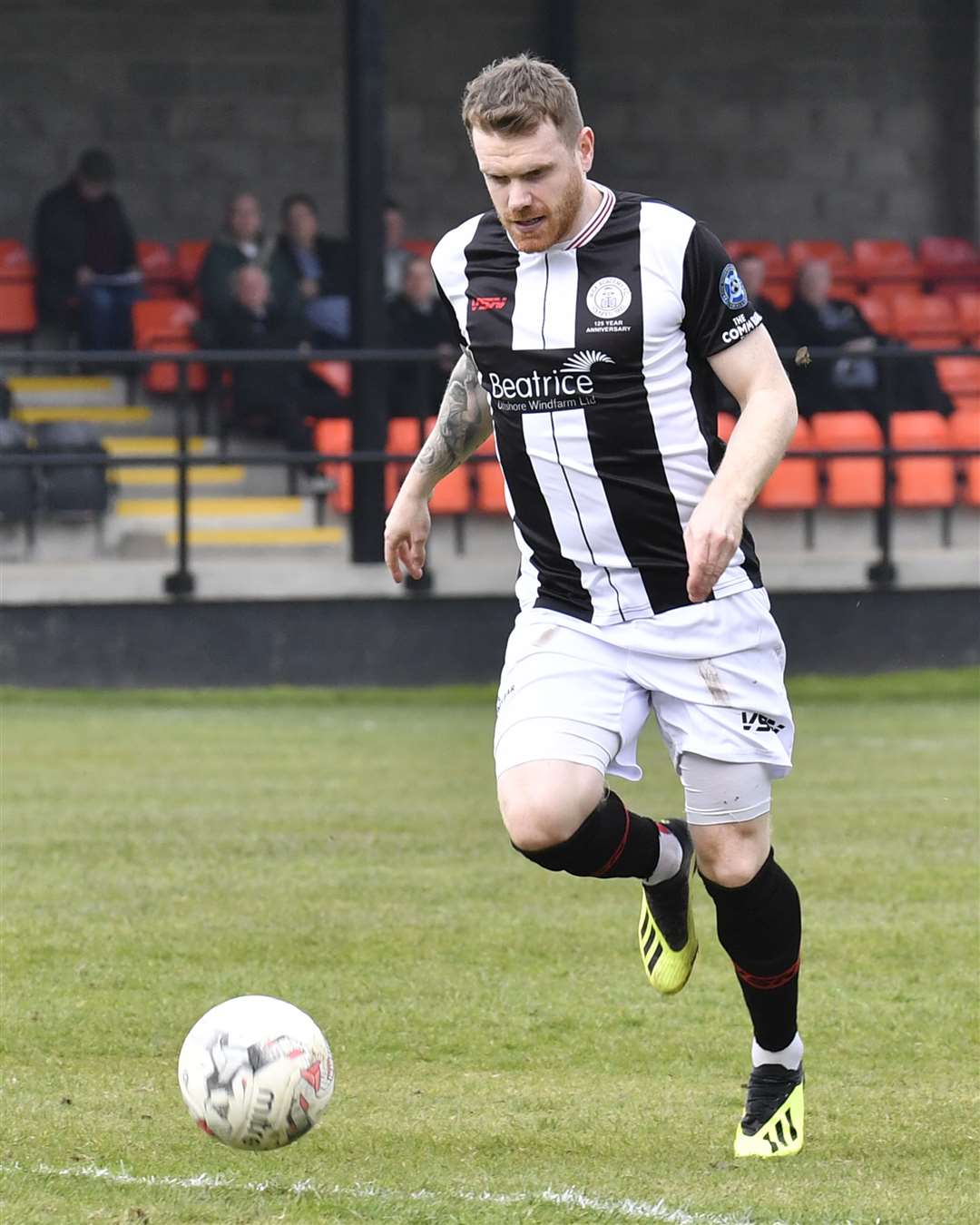 Craig Gunn scored twice in the 2-1 win at Clachnacuddin