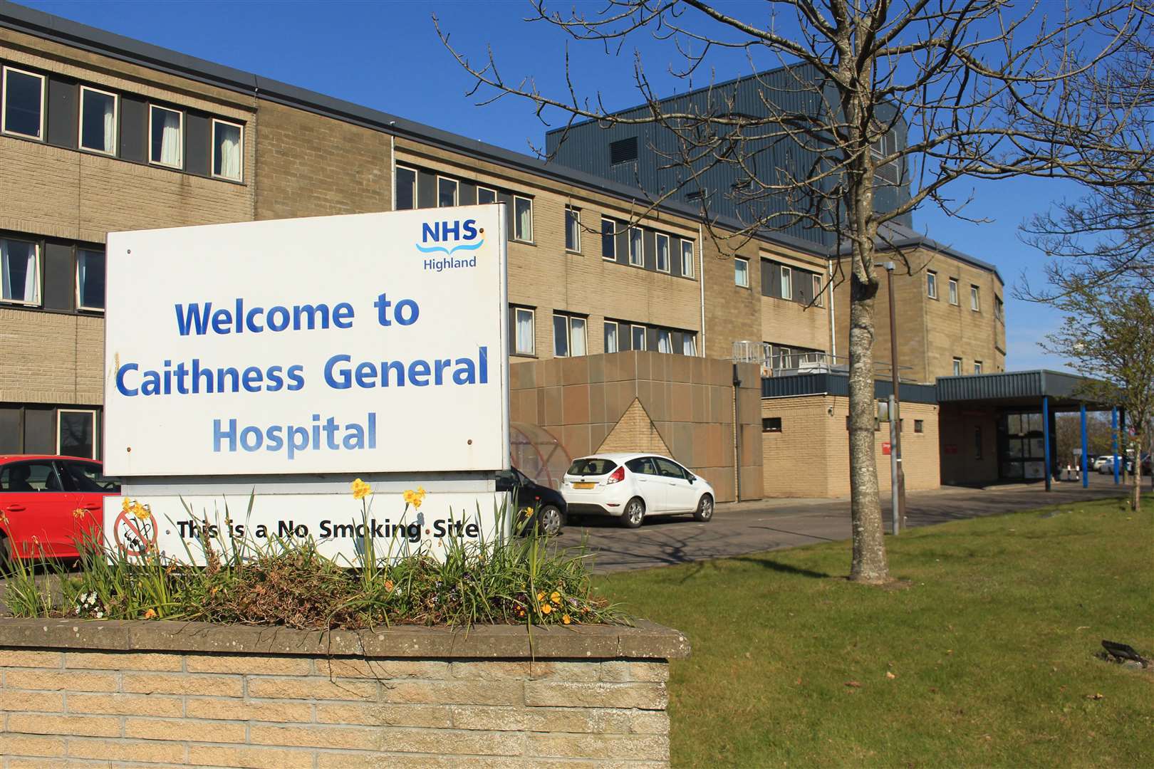 Caithness General Hospital in Wick. NHS Highland says it will provide an update on visiting guidance at its hospitals as soon as it can.