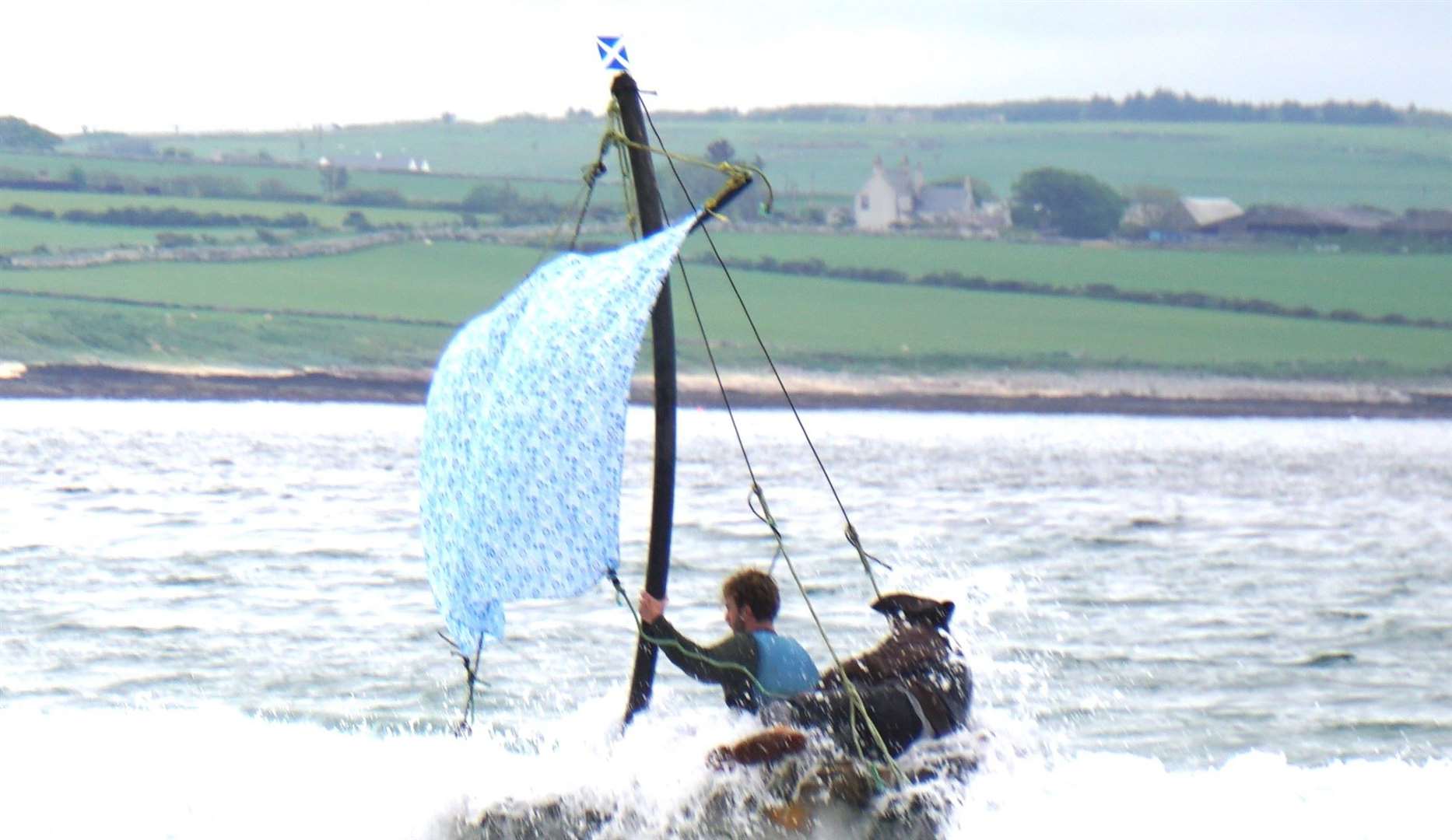Encountering choppy waters. Picture: DGS