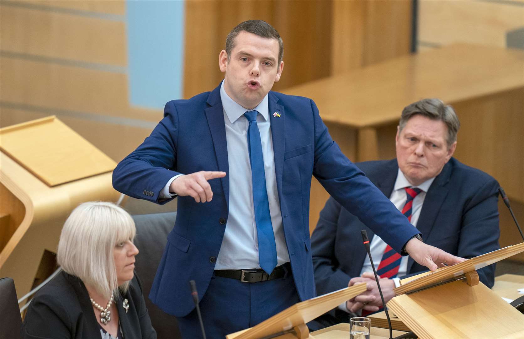 Douglas Ross said the Scottish Government’s priorities are ‘all wrong’ (Jane Barlow/PA)
