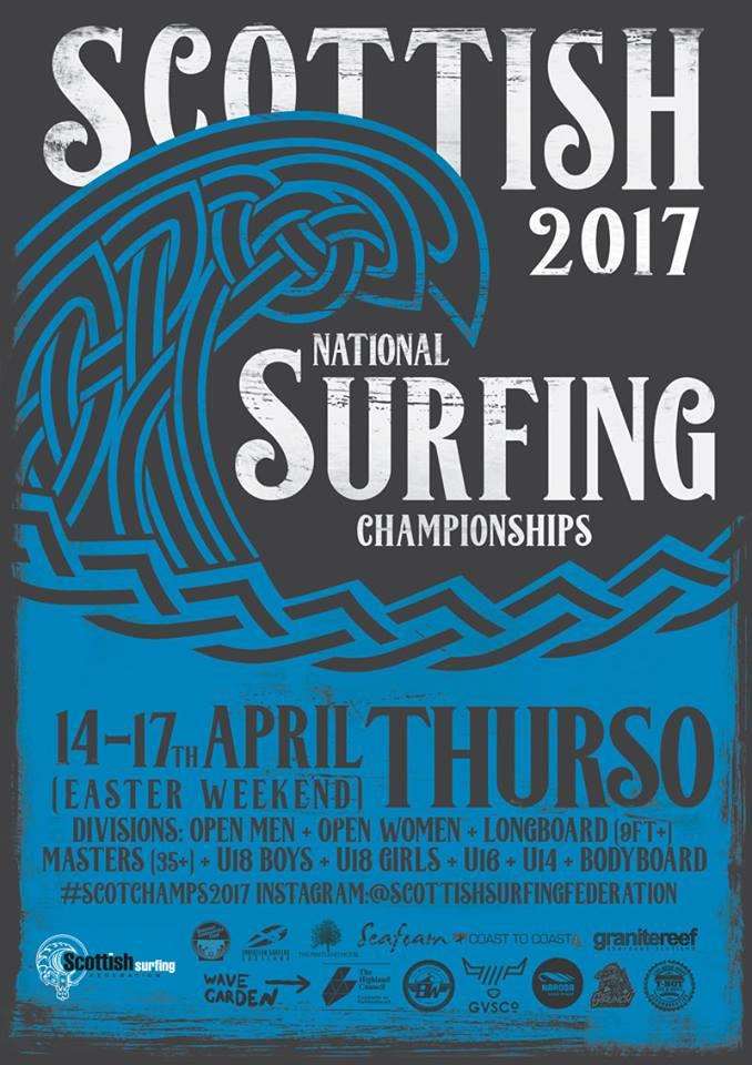 The Scottish Surfing Championships took place at Thurso East.