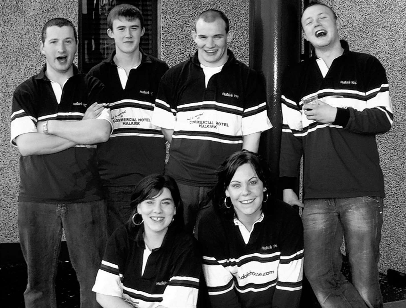 The Halkirk tenpin bowling team at the Young Farmers' national competitions weekend in Thurso in 2007. Back row (from left): Willie Budge, John Coghill, Bryan Sinclair and Jamie Riddell. Front: Carol-Ann Budge and Ellen Falconer.