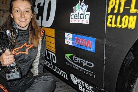 Ashleigh Morris, Celtic Speed Scottish Mini Cooper Championship, Knockhill, Motorsport
