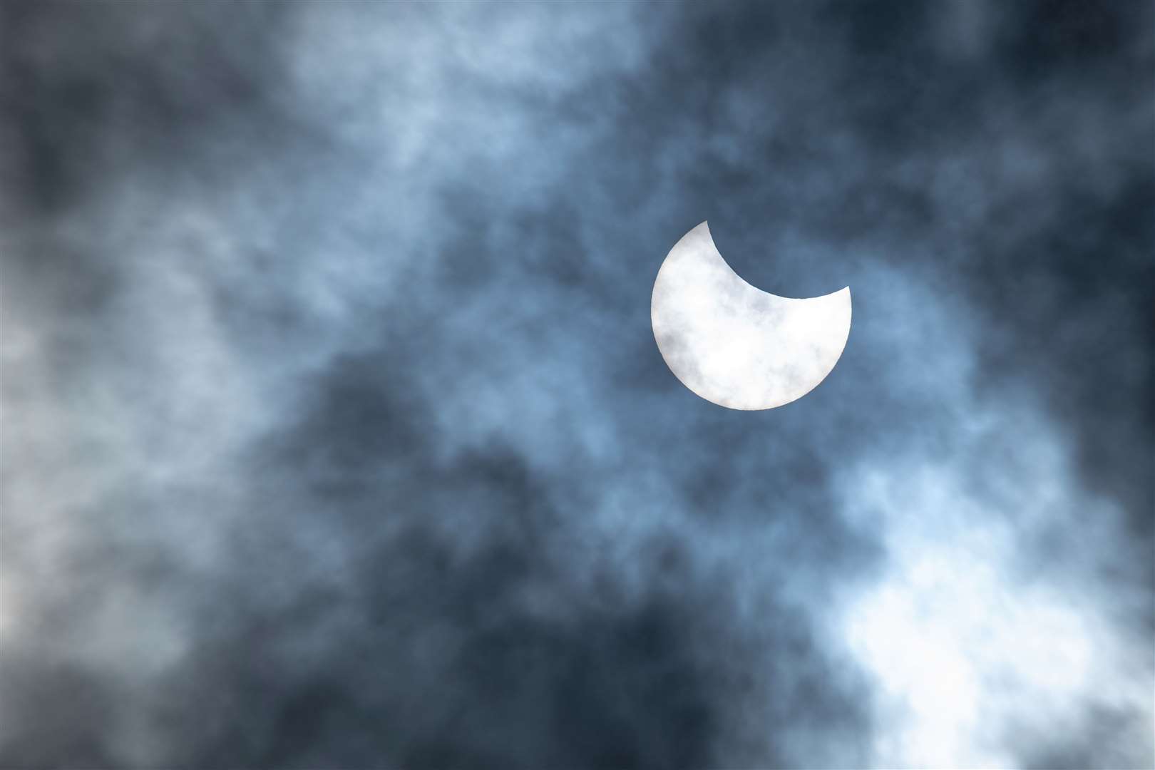 Paul Brown from Reay captured this image of the partial solar eclipse yesterday morning.