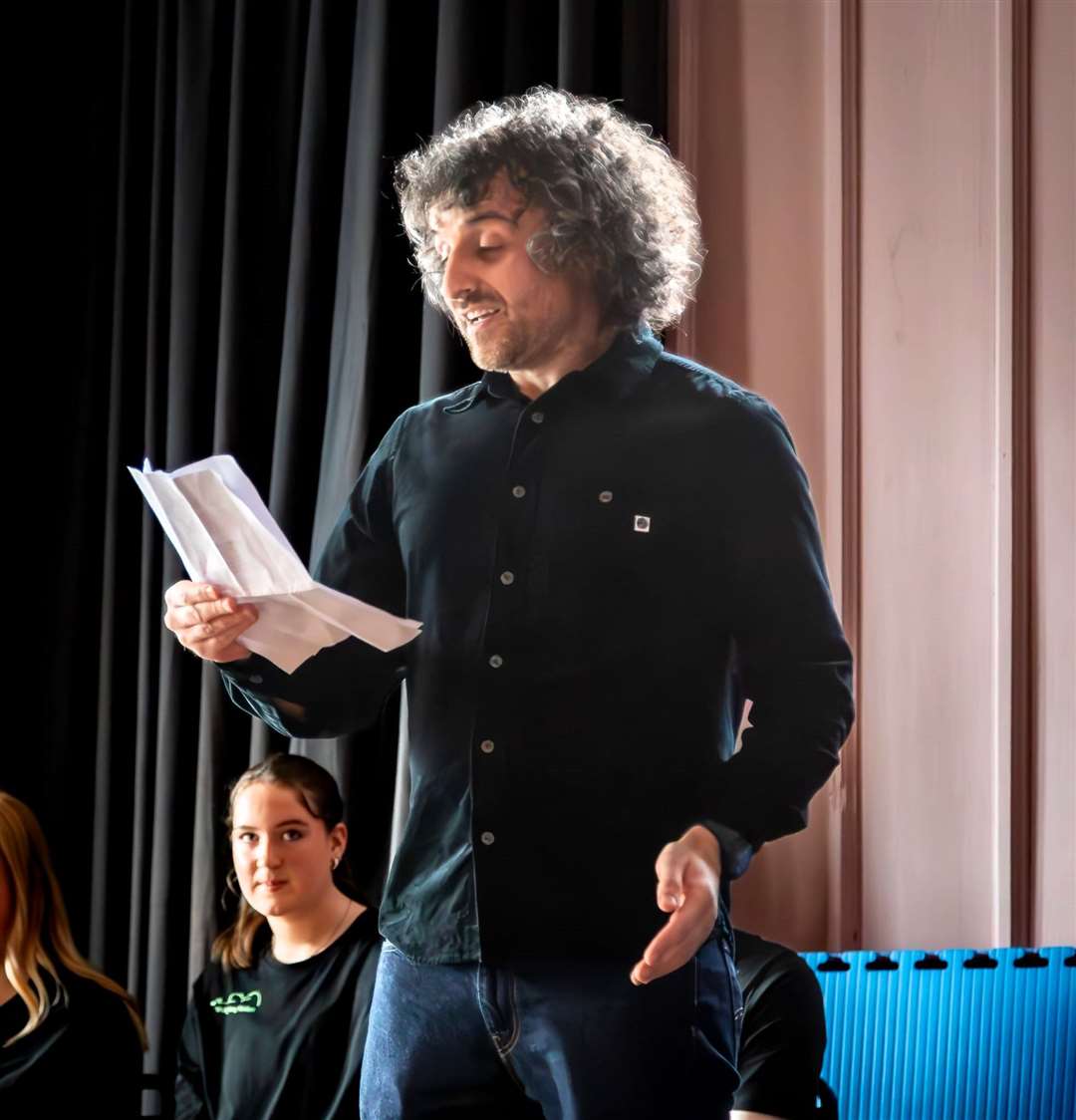 Gavin Macqueen at the opening night. Picture: Ally Mack Photography