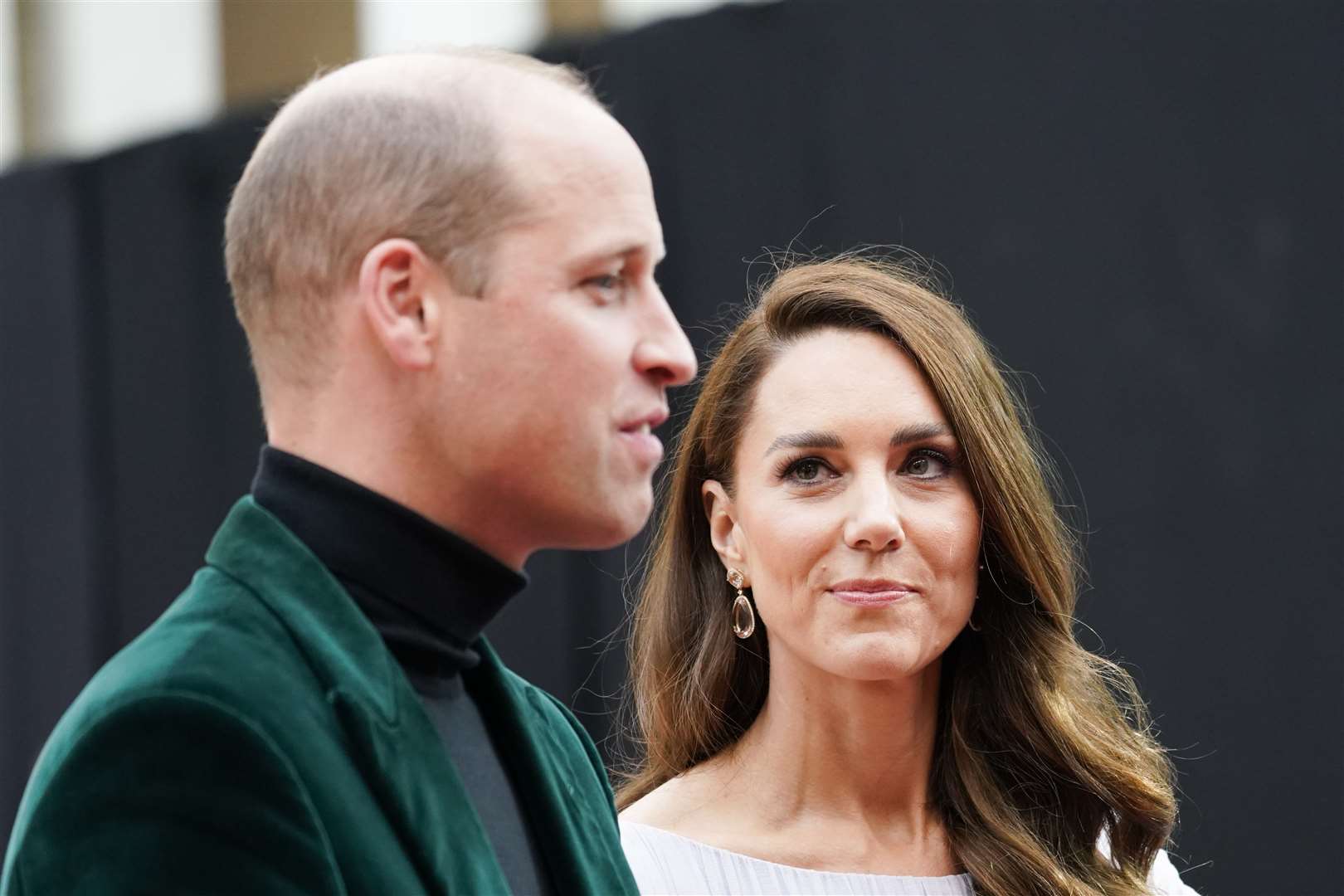 The Duke and Duchess of Cambridge during the Earthshot Prize awards ceremony (Alberto Pezzali/PA)