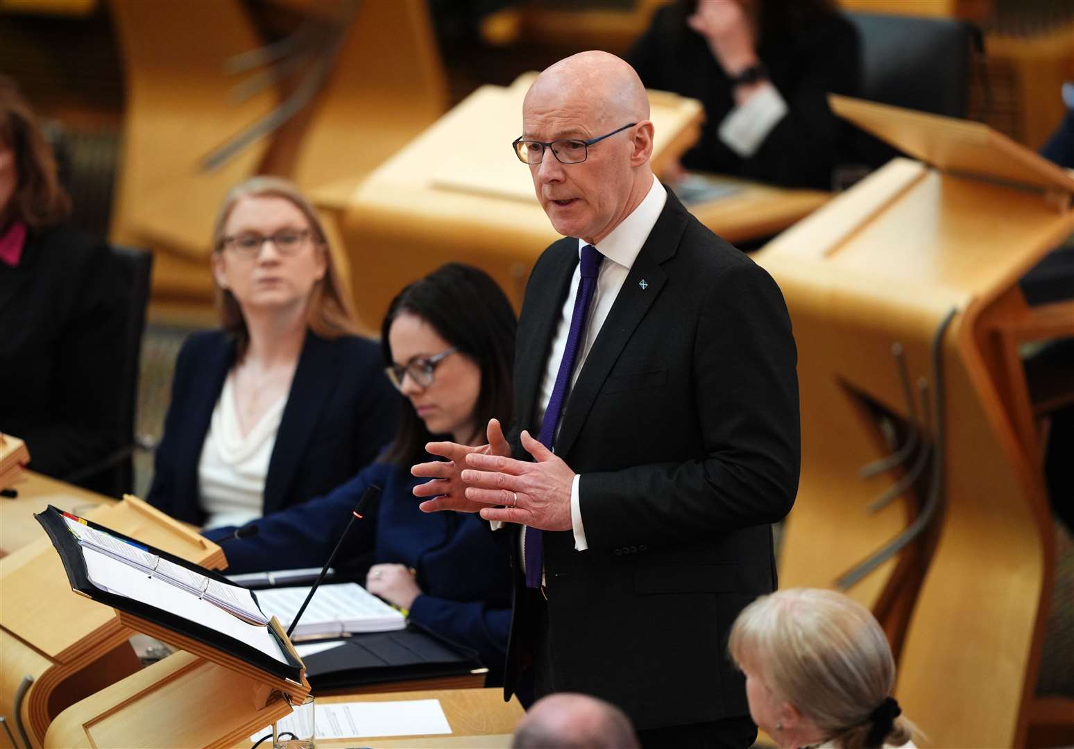 John Swinney has said he accepts the Supreme Court ruling (Andrew Milligan/PA)