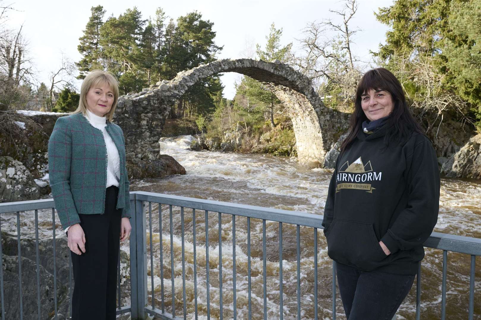 Yvonne Crook (left) and Sam Faircliff (right), co-founders of Highland Tourism.