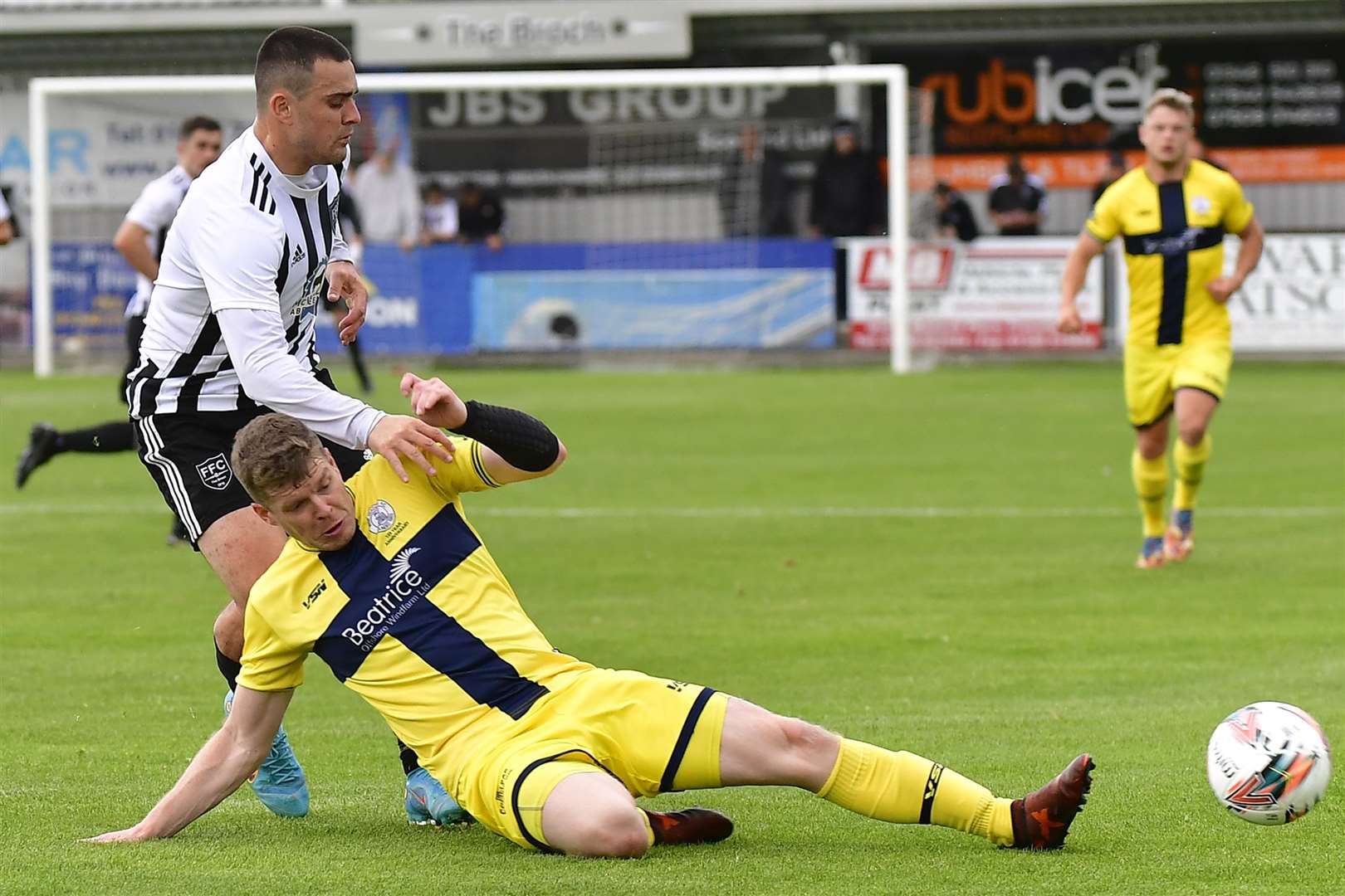 Ross Allan in action against Fraserburgh.