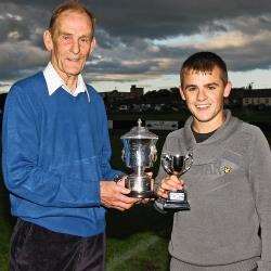 Martin Banks was awarded the Barney Robertson Cup.