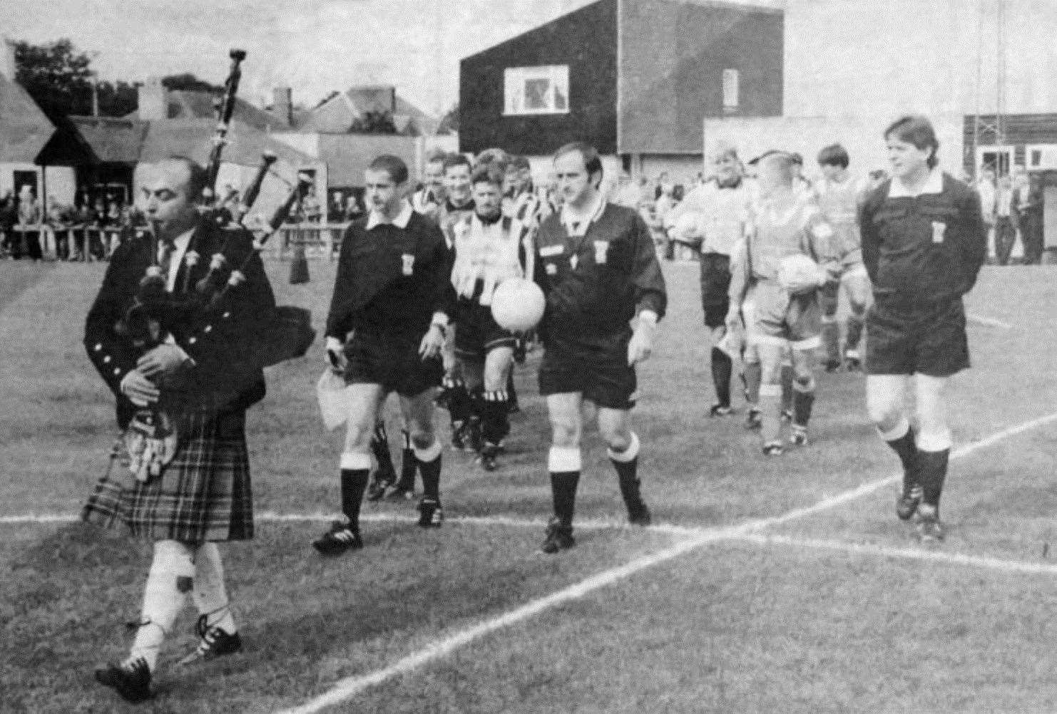 Wick's first Highland League game was at home to Cove Rangers in 1994.