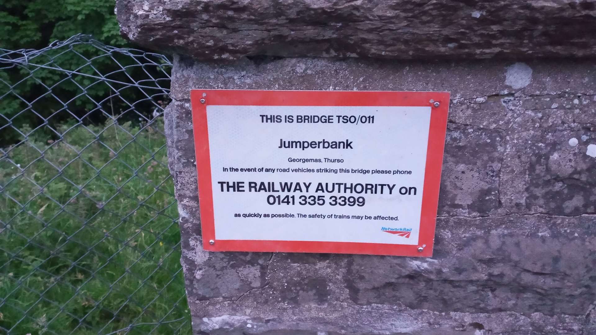 The incorrectly named bridge.