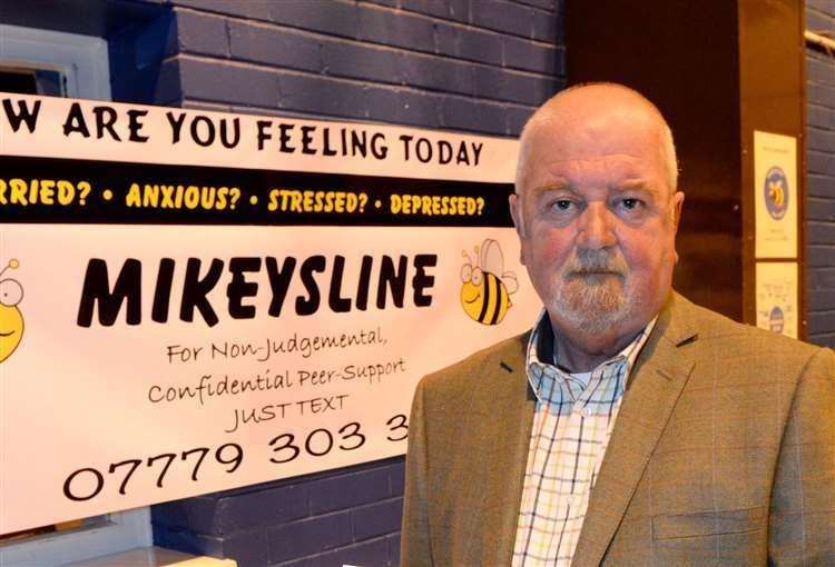 Mikeysline founder Ron Williamson, who has died, opened the charity's Hive project in Inverness in 2017.