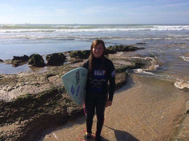 Iona McLachlan has become a regular in the Scotland Surfing team during 2016.