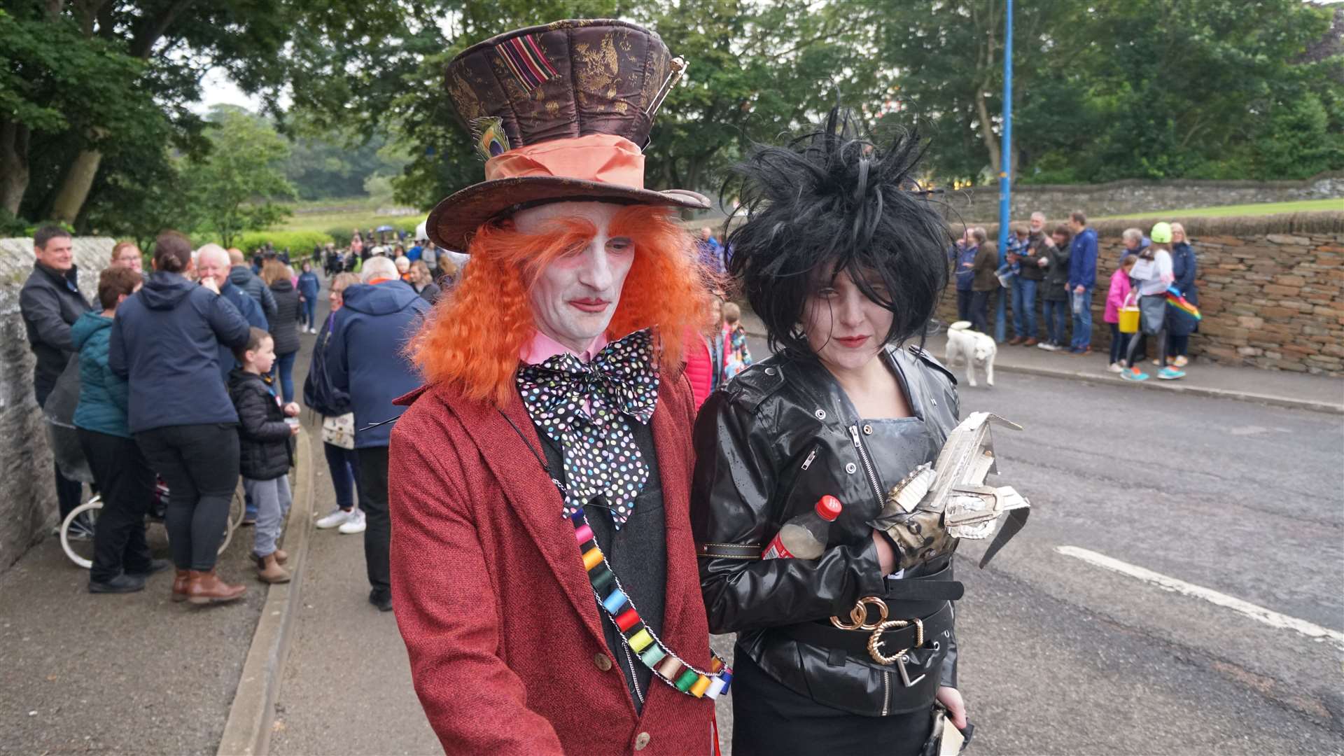 Procession of floats and fancy dress for Wick Gala Week 2022. Picture: DGS