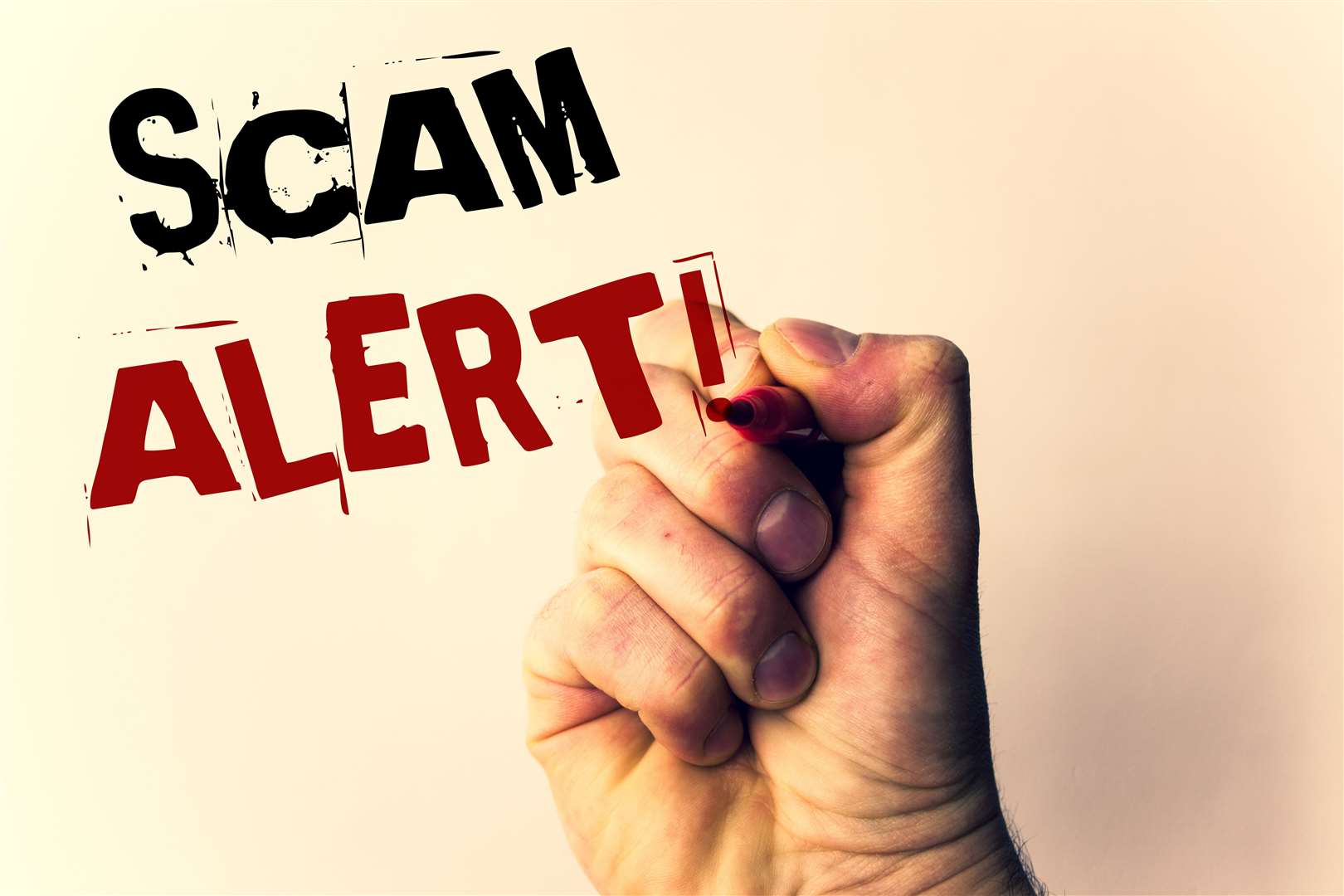 A warning was issued about the fixed penalty scam