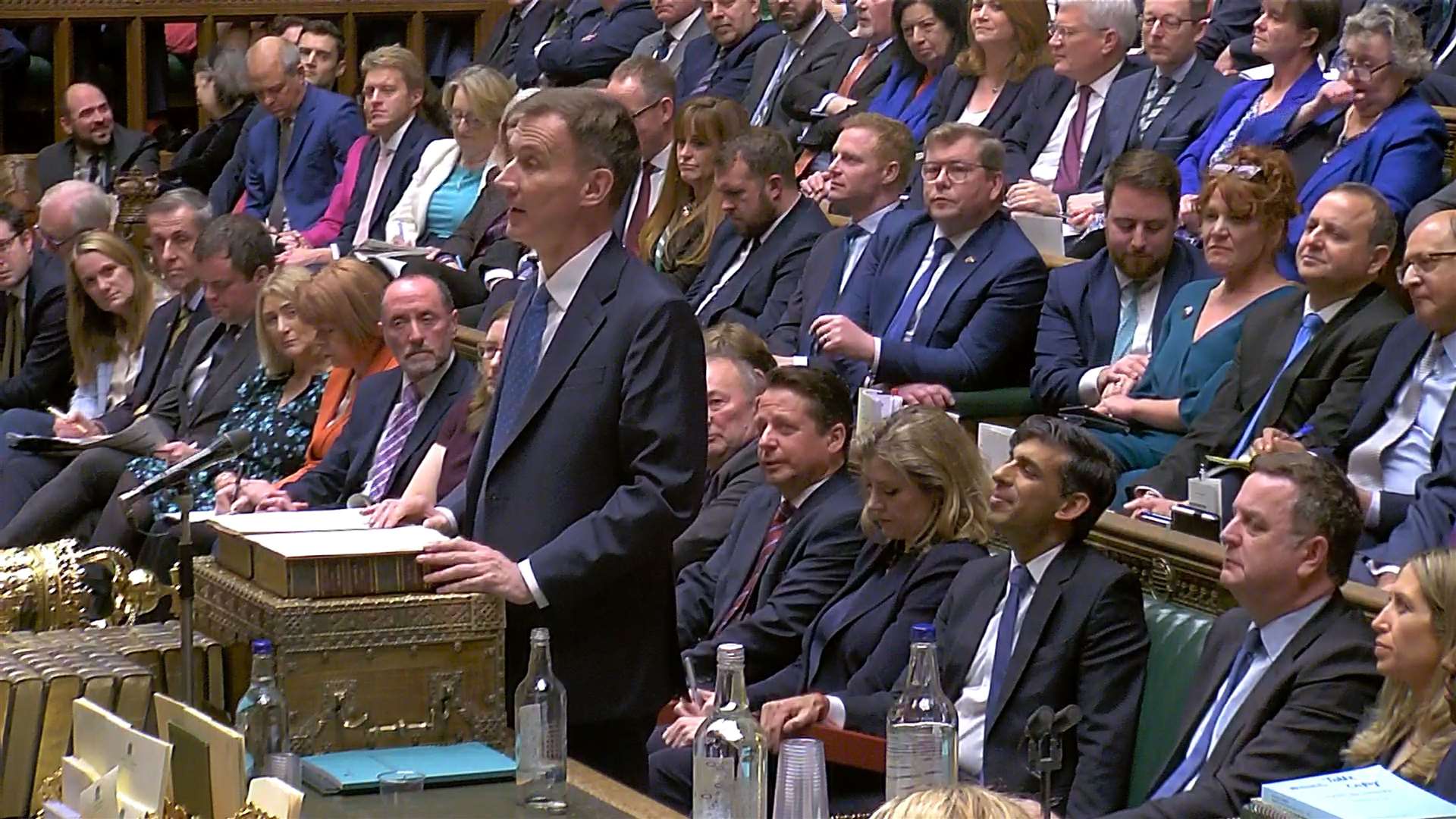 Chancellor Jeremy Hunt announced a number of tax cuts in his autumn statement (House of Commons/UK Parliament/PA)