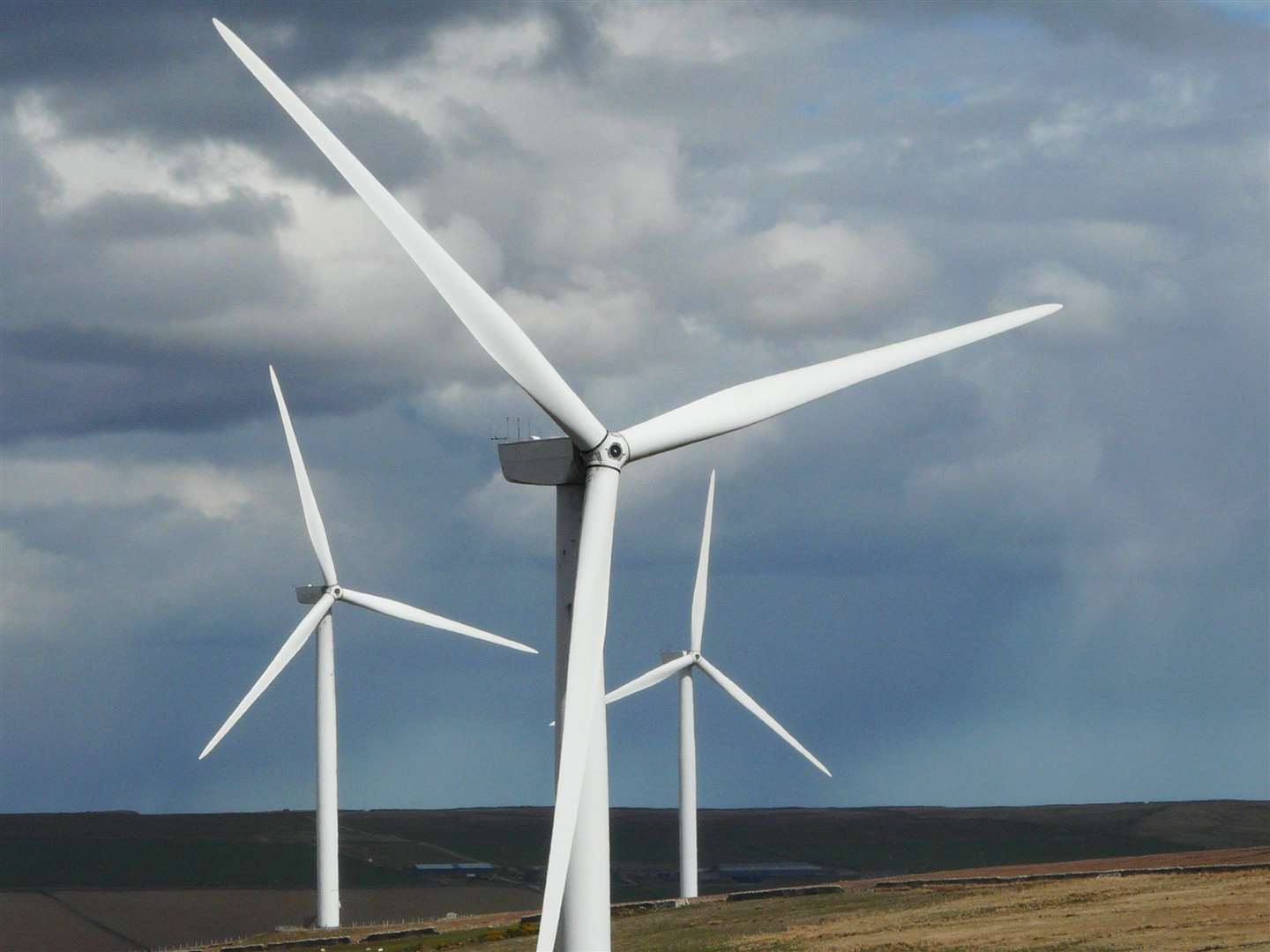 Baillie Wind Farm in north-west Caithness. The Scottish Government says onshore wind can have a positive effect on communities through skilled employment and community benefit funds. Picture: Alan Hendry