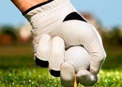 Blustery weather did not deter golfers.