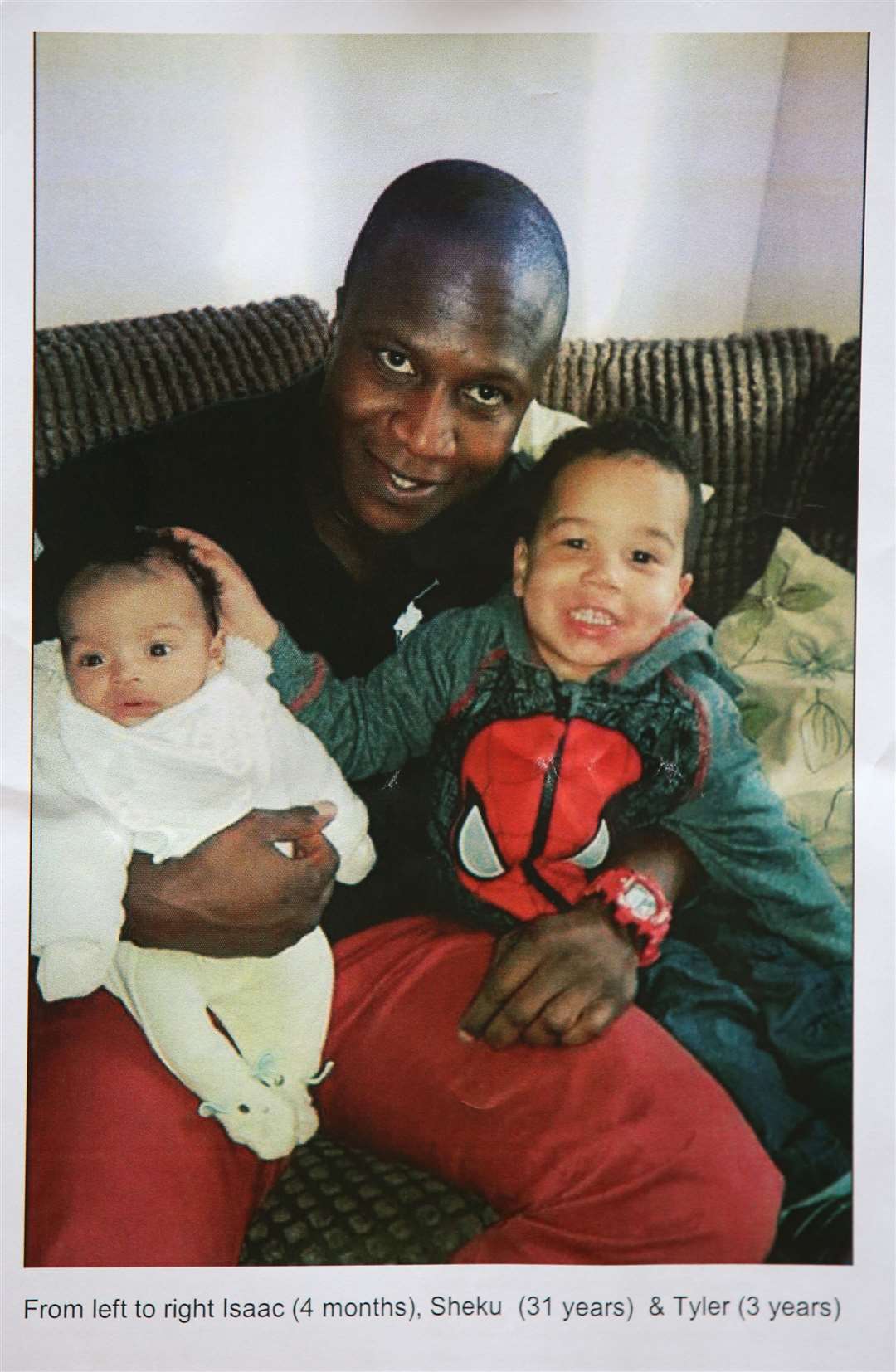 Sheku Bayoh, a father-of-two, died in 2015 after being detained by police in Fife (handout/PA)