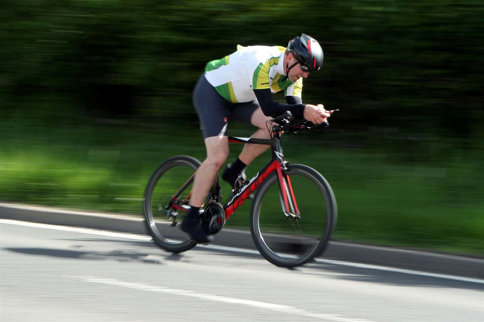 Alistair Miller has moved to the top of the Caithness Cycling Club Handicap League. Picture: James Gunn